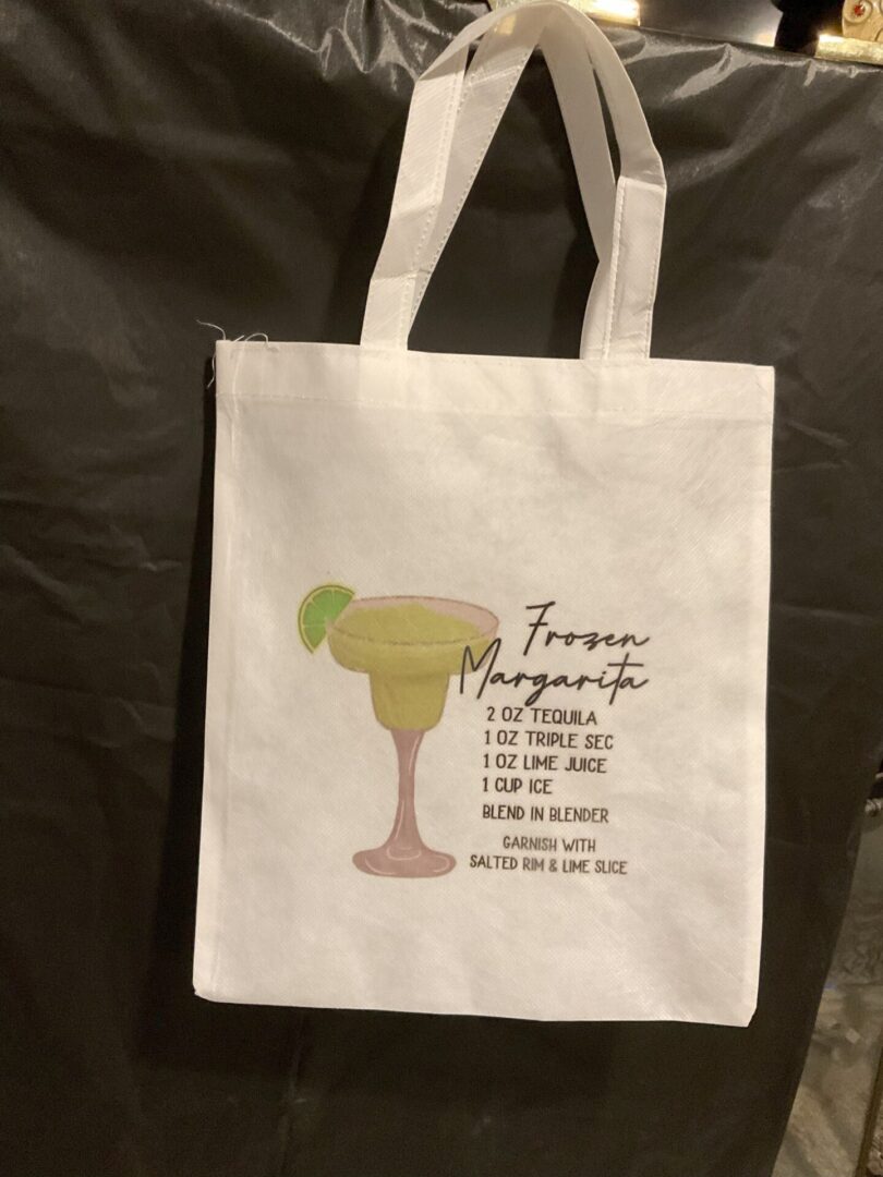 A bag that has some type of drink in it